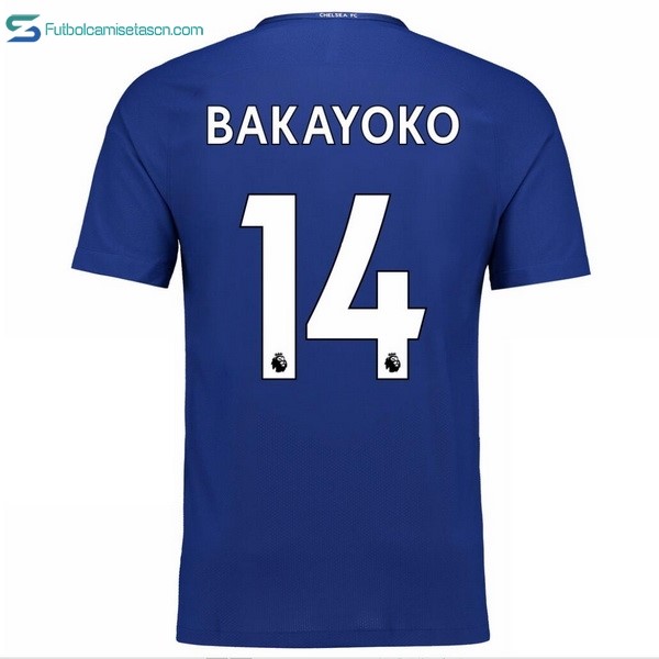Camiseta Chelsea 1ª Bakayoko 2017/18